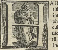 An illustration from Illvstrivm anachoretarvm elogia, siue Religiosi viri mvsaevm (1625)