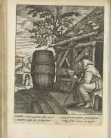 Picture 64 of 72 from Illvstrivm anachoretarvm elogia, siue Religiosi viri mvsaevm (1625), leaf 153
