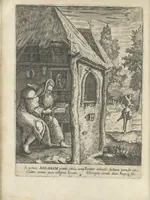 Picture 18 of 72 from Illvstrivm anachoretarvm elogia, siue Religiosi viri mvsaevm (1625), leaf 45