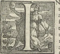 An illustration from Illvstrivm anachoretarvm elogia, siue Religiosi viri mvsaevm (1625)