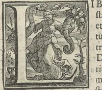 An illustration from Illvstrivm anachoretarvm elogia, siue Religiosi viri mvsaevm (1625)