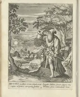 An illustration from Illvstrivm anachoretarvm elogia, siue Religiosi viri mvsaevm (1625)