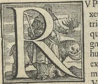 An illustration from Illvstrivm anachoretarvm elogia, siue Religiosi viri mvsaevm (1625)