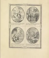 Picture 24 of 26 from Les figvres e l'abregé de la vie, de la mort, et des miracles de S. Francois de Pavle, instituteur et fondateur de l'Ordre des Minimes : Recevillies de la bvlle de Leon X. & des Enquestes faites pour proceder a sa canonisation (1659), leaf 104
