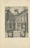 An illustration from Les figvres e l'abregé de la vie, de la mort, et des miracles de S. Francois de Pavle, instituteur et fondateur de l'Ordre des Minimes : Recevillies de la bvlle de Leon X. & des Enquestes faites pour proceder a sa canonisation (1659)