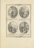 Picture 12 of 26 from Les figvres e l'abregé de la vie, de la mort, et des miracles de S. Francois de Pavle, instituteur et fondateur de l'Ordre des Minimes : Recevillies de la bvlle de Leon X. & des Enquestes faites pour proceder a sa canonisation (1659), leaf 56