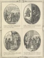Picture 17 of 26 from Les figvres e l'abregé de la vie, de la mort, et des miracles de S. Francois de Pavle, instituteur et fondateur de l'Ordre des Minimes : Recevillies de la bvlle de Leon X. & des Enquestes faites pour proceder a sa canonisation (1659), leaf 76
