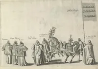 An illustration from Pompa funebris optimi potentissimiq[ue] principis Alberti Pii, Archiducis Avstriae, Ducis Burg. Bra. &c (1623)
