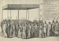 An illustration from Pompa funebris optimi potentissimiq[ue] principis Alberti Pii, Archiducis Avstriae, Ducis Burg. Bra. &c (1623)