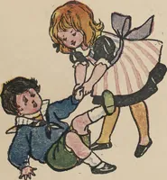 Picture 17 of 54 from My very first little German book (1900), leaf 14
