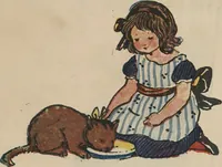Picture 5 of 54 from My very first little German book (1900), leaf 6