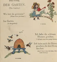 Picture 7 of 54 from My very first little German book (1900), leaf 8