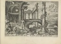 Picture 3 of 22 from Damvs tibi, benigne lector, vno libello tanqvam in specvlo exhibitas, memorabiliores Ivdaea gentis clades : vt delictorvm semper comites, ita cvm presenti, tvm posterae aetati pro exemplis fvtvras (1570), leaf 12