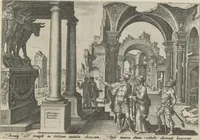 Picture 17 of 22 from Damvs tibi, benigne lector, vno libello tanqvam in specvlo exhibitas, memorabiliores Ivdaea gentis clades : vt delictorvm semper comites, ita cvm presenti, tvm posterae aetati pro exemplis fvtvras (1570), leaf 40