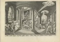 Picture 21 of 22 from Damvs tibi, benigne lector, vno libello tanqvam in specvlo exhibitas, memorabiliores Ivdaea gentis clades : vt delictorvm semper comites, ita cvm presenti, tvm posterae aetati pro exemplis fvtvras (1570), leaf 48