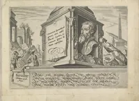 Picture 1 of 22 from Damvs tibi, benigne lector, vno libello tanqvam in specvlo exhibitas, memorabiliores Ivdaea gentis clades : vt delictorvm semper comites, ita cvm presenti, tvm posterae aetati pro exemplis fvtvras (1570), leaf 8