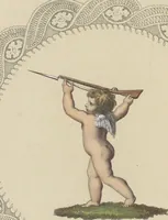 Picture 4 of 11 from Cupid turned volunteer; in a series of prints (1804), leaf 27