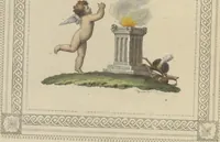 Picture 6 of 11 from Cupid turned volunteer; in a series of prints (1804), leaf 35