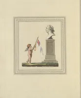 Picture 8 of 11 from Cupid turned volunteer; in a series of prints (1804), leaf 47