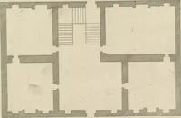 Picture 36 of 57 from The British architect; or, The builder's treasury of staircases : Containing, I. An easier, more intelligible, and expeditious method of drawing the five orders, than has hitherto been published ... II. Likewise stair-cases ... III. Designs of arches, doors, and windows. IV. A great variety of new and curious chimney-pieces ... V. Corbels, shields, and other beautiful decorations. VI. Several useful and necessary rules of carpentry ... The whole being illustrated with upwards of one hundred designs and examples, curiously engraved by the best hands on sixty folio copper plates (1758), leaf 114