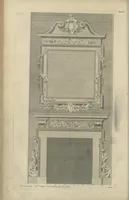 Picture 42 of 57 from The British architect; or, The builder's treasury of staircases : Containing, I. An easier, more intelligible, and expeditious method of drawing the five orders, than has hitherto been published ... II. Likewise stair-cases ... III. Designs of arches, doors, and windows. IV. A great variety of new and curious chimney-pieces ... V. Corbels, shields, and other beautiful decorations. VI. Several useful and necessary rules of carpentry ... The whole being illustrated with upwards of one hundred designs and examples, curiously engraved by the best hands on sixty folio copper plates (1758), leaf 133