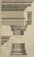 Picture 6 of 57 from The British architect; or, The builder's treasury of staircases : Containing, I. An easier, more intelligible, and expeditious method of drawing the five orders, than has hitherto been published ... II. Likewise stair-cases ... III. Designs of arches, doors, and windows. IV. A great variety of new and curious chimney-pieces ... V. Corbels, shields, and other beautiful decorations. VI. Several useful and necessary rules of carpentry ... The whole being illustrated with upwards of one hundred designs and examples, curiously engraved by the best hands on sixty folio copper plates (1758), leaf 46
