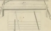 An illustration from The British architect; or, The builder's treasury of staircases : Containing, I. An easier, more intelligible, and expeditious method of drawing the five orders, than has hitherto been published ... II. Likewise stair-cases ... III. Designs of arches, doors, and windows. IV. A great variety of new and curious chimney-pieces ... V. Corbels, shields, and other beautiful decorations. VI. Several useful and necessary rules of carpentry ... The whole being illustrated with upwards of one hundred designs and examples, curiously engraved by the best hands on sixty folio copper plates (1758)