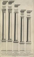 An illustration from Regola delli cinqve ordini d'architettvra, (1635)
