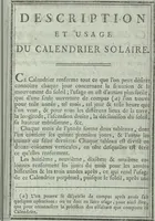 Picture 3 of 19 from Calendrier solaire, perpétuel et universel (1789), leaf 12