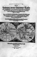 An illustration from Additamentvm; das ist, Zuthuung zweyer fürnemmer Reysen ... Herrn Francisci Draken ... in die West Indien vnd Americam gethan : neben noch etlichen Figuren ... so beydes in das siebende vnd achte Theil Americae gehören. Item, die Reyse der holländischen Armada in die Insel Gross Canarien , welche ... 1599 ... von Holland ... ausgefahren (1600)