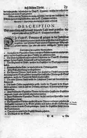 An illustration from Additamentvm; das ist, Zuthuung zweyer fürnemmer Reysen ... Herrn Francisci Draken ... in die West Indien vnd Americam gethan : neben noch etlichen Figuren ... so beydes in das siebende vnd achte Theil Americae gehören. Item, die Reyse der holländischen Armada in die Insel Gross Canarien , welche ... 1599 ... von Holland ... ausgefahren (1600)