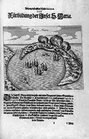Picture 14 of 30 from Appendix dess eilfften Theils Americae, das ist: Warhafftige Beschreibung der wunderbahren Schifffahrt : so Georgius von Spielbergen ... durch die Magellanische Strasse, vnd in der Suder See, vom Iahr 1614 biss in das 1618. Iahr verrichtet (1620), leaf 48