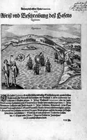 Picture 17 of 30 from Appendix dess eilfften Theils Americae, das ist: Warhafftige Beschreibung der wunderbahren Schifffahrt : so Georgius von Spielbergen ... durch die Magellanische Strasse, vnd in der Suder See, vom Iahr 1614 biss in das 1618. Iahr verrichtet (1620), leaf 51