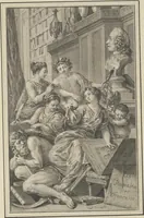 Picture 4 of 141 from Eighteenth century French vignettes and illustrations (1900), leaf 14