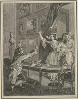 Picture 40 of 141 from Eighteenth century French vignettes and illustrations (1900), leaf 66