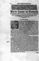 Picture 15 of 81 from Americae das fünffte Buch, vol schöner vnerhörter Historien, auss dem andern Theil Ioannis Benzonis gezogen: von der Spanier Wüten, beyd wider ... die Nigriten, vnnd auch die ... Indianer: wie die Spanier von den frantzösischen Meerräubern ... angriffen vnd geplündert worden ... wie sie erstlich das Neuwe Spanien erfunden haben ... Sampt ... Erklärung der Historien ... Auch einer Landtafel, dess Neuwen Spanien (1613), leaf 27