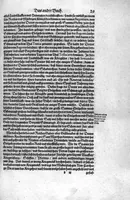 Picture 19 of 81 from Americae das fünffte Buch, vol schöner vnerhörter Historien, auss dem andern Theil Ioannis Benzonis gezogen: von der Spanier Wüten, beyd wider ... die Nigriten, vnnd auch die ... Indianer: wie die Spanier von den frantzösischen Meerräubern ... angriffen vnd geplündert worden ... wie sie erstlich das Neuwe Spanien erfunden haben ... Sampt ... Erklärung der Historien ... Auch einer Landtafel, dess Neuwen Spanien (1613), leaf 34
