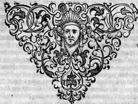 Picture 24 of 81 from Americae das fünffte Buch, vol schöner vnerhörter Historien, auss dem andern Theil Ioannis Benzonis gezogen: von der Spanier Wüten, beyd wider ... die Nigriten, vnnd auch die ... Indianer: wie die Spanier von den frantzösischen Meerräubern ... angriffen vnd geplündert worden ... wie sie erstlich das Neuwe Spanien erfunden haben ... Sampt ... Erklärung der Historien ... Auch einer Landtafel, dess Neuwen Spanien (1613), leaf 40