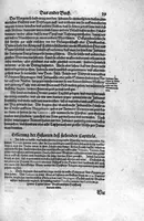 Picture 26 of 81 from Americae das fünffte Buch, vol schöner vnerhörter Historien, auss dem andern Theil Ioannis Benzonis gezogen: von der Spanier Wüten, beyd wider ... die Nigriten, vnnd auch die ... Indianer: wie die Spanier von den frantzösischen Meerräubern ... angriffen vnd geplündert worden ... wie sie erstlich das Neuwe Spanien erfunden haben ... Sampt ... Erklärung der Historien ... Auch einer Landtafel, dess Neuwen Spanien (1613), leaf 44