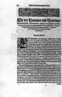 Picture 27 of 81 from Americae das fünffte Buch, vol schöner vnerhörter Historien, auss dem andern Theil Ioannis Benzonis gezogen: von der Spanier Wüten, beyd wider ... die Nigriten, vnnd auch die ... Indianer: wie die Spanier von den frantzösischen Meerräubern ... angriffen vnd geplündert worden ... wie sie erstlich das Neuwe Spanien erfunden haben ... Sampt ... Erklärung der Historien ... Auch einer Landtafel, dess Neuwen Spanien (1613), leaf 45