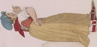 An illustration from Sketches illustrative of the manners and costumes of France, Switzerland, and Italy (1821)