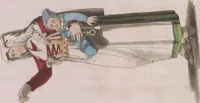 An illustration from Sketches illustrative of the manners and costumes of France, Switzerland, and Italy (1821)