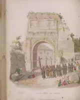 An illustration from Sketches illustrative of the manners and costumes of France, Switzerland, and Italy (1821)