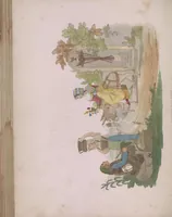An illustration from Sketches illustrative of the manners and costumes of France, Switzerland, and Italy (1821)