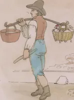 An illustration from Sketches illustrative of the manners and costumes of France, Switzerland, and Italy (1821)