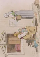 An illustration from Sketches illustrative of the manners and costumes of France, Switzerland, and Italy (1821)