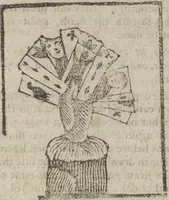 An illustration from Hocus pocus, or The whole art of legerdemain, in perfection : by which the meanest capacity may perform the whole without the help of a teacher : together with the use of all the instruments belonging thereto : to which is now added abundance of new and rare inventions (1795)