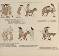 Picture 11 of 38 from Fables choisies pour les enfants et illustrées par B. de Monvel (1888), leaf 18