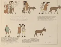 Picture 12 of 38 from Fables choisies pour les enfants et illustrées par B. de Monvel (1888), leaf 19
