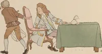 Picture 17 of 38 from Fables choisies pour les enfants et illustrées par B. de Monvel (1888), leaf 26